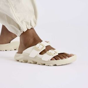 NWT Birkenstock Mogami Terra 2 Strap Birko-Flor - Apex Eggshell 44 - M 11 / W 13
